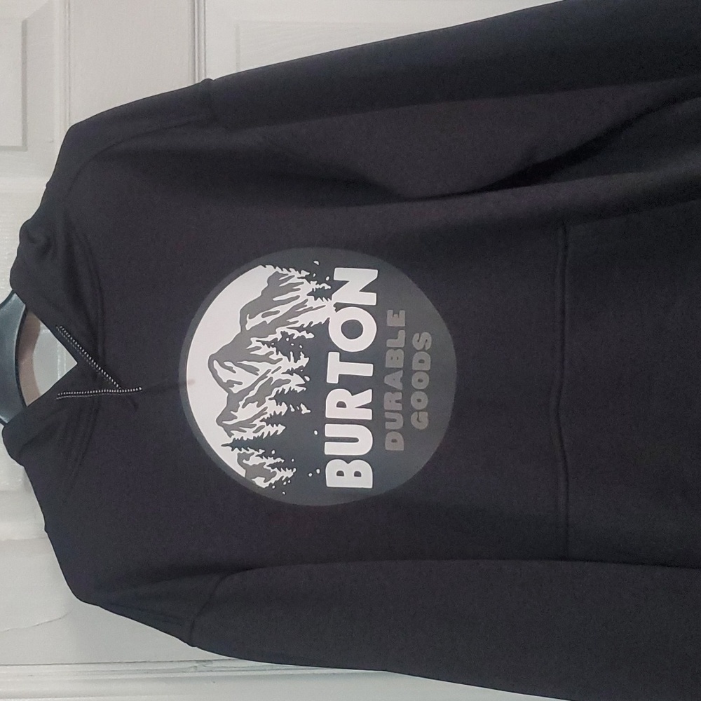 Burton black hoodies